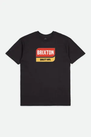 Scoop S/S Standard Tee - Black