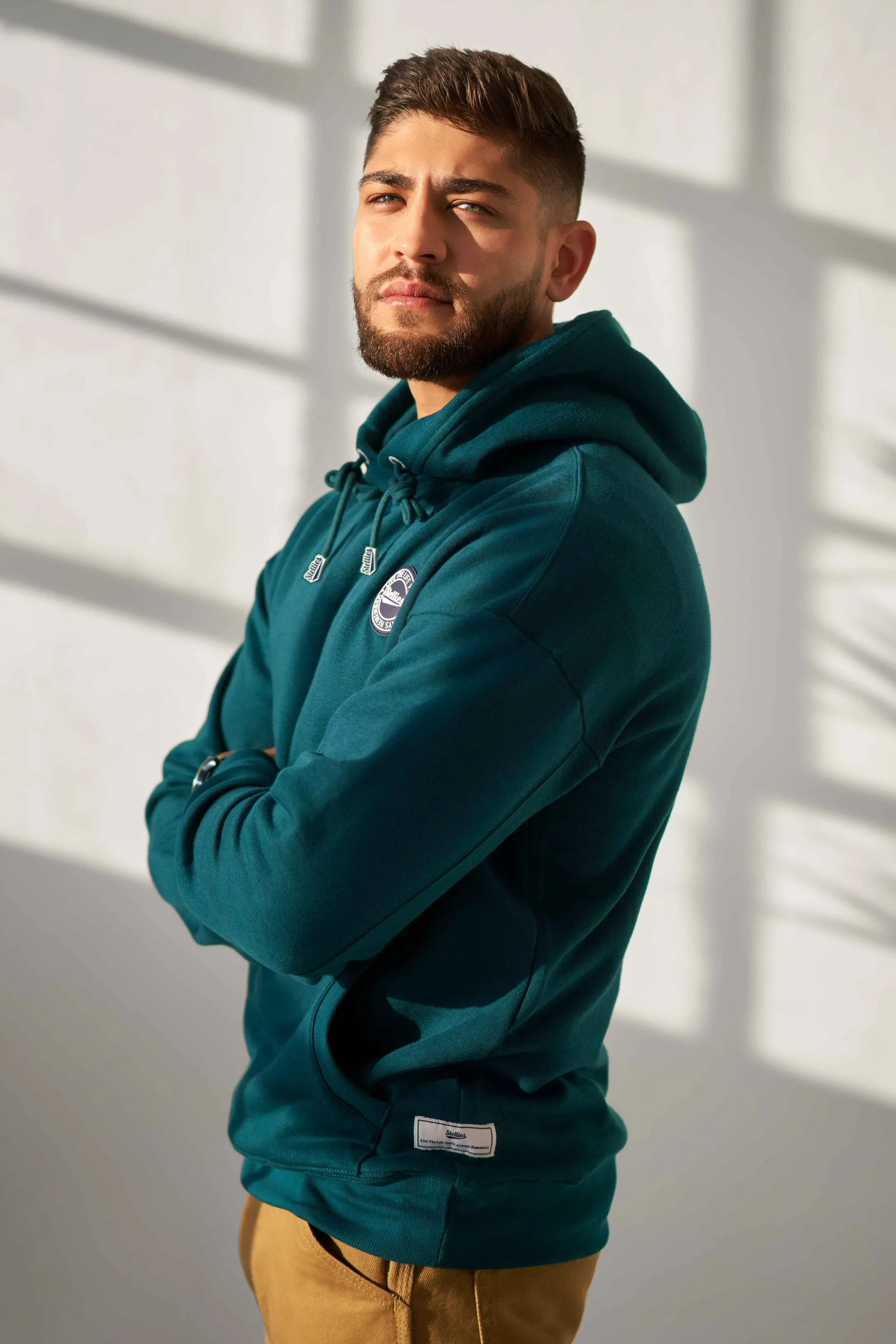 Sea Storm Baggy Fleece Hoodie