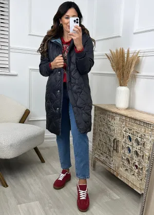 Severina Black Puffer Jacket