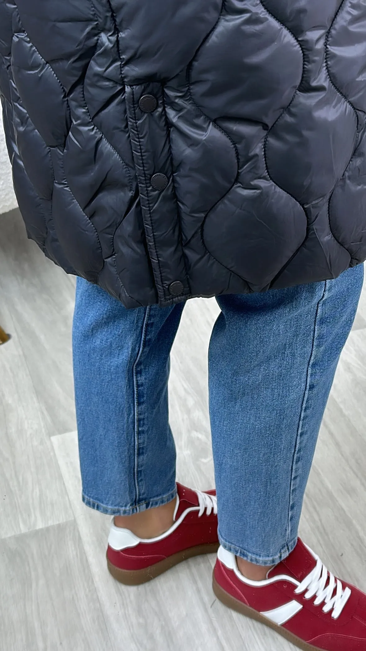 Severina Black Puffer Jacket