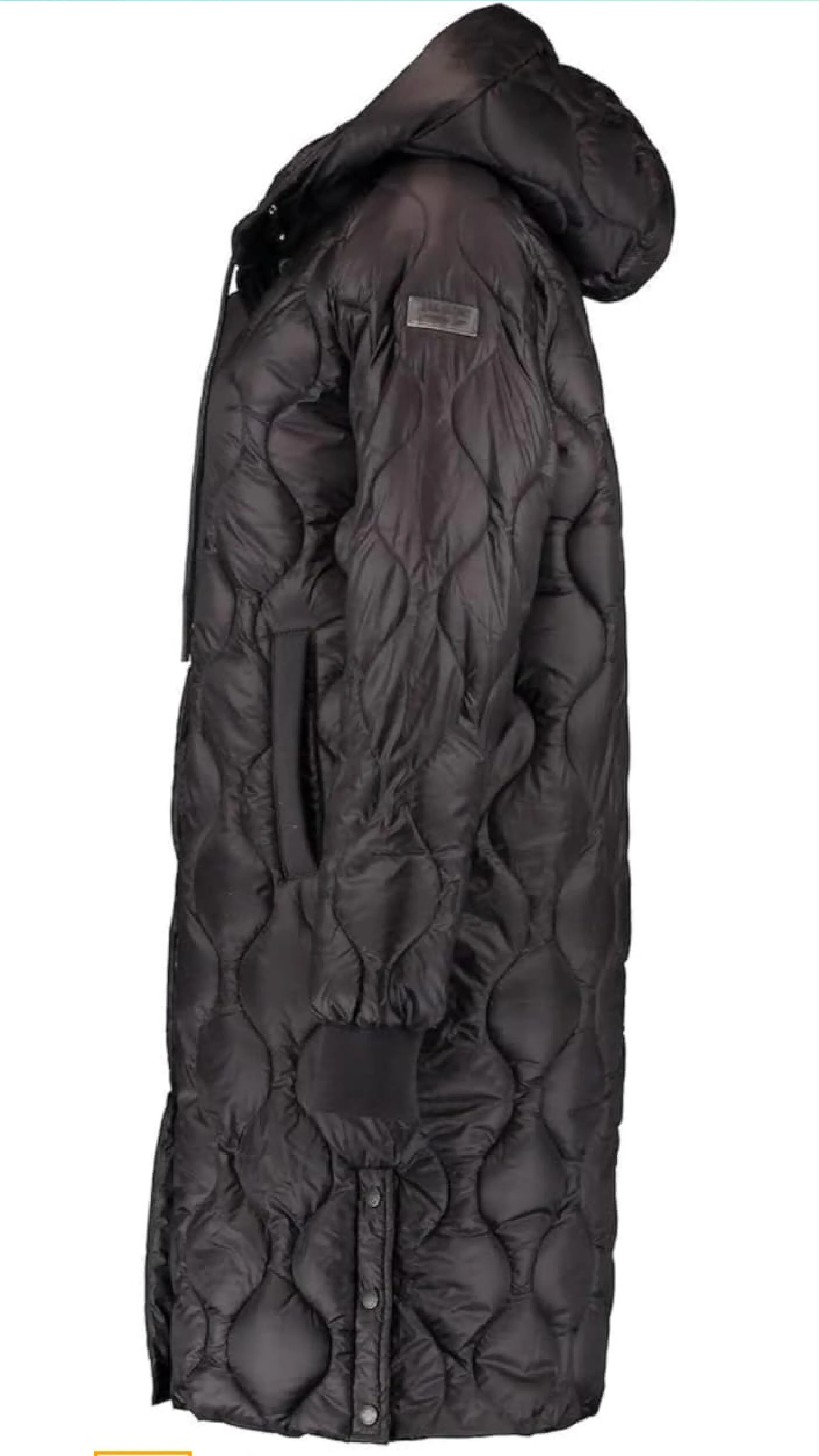 Severina Black Puffer Jacket
