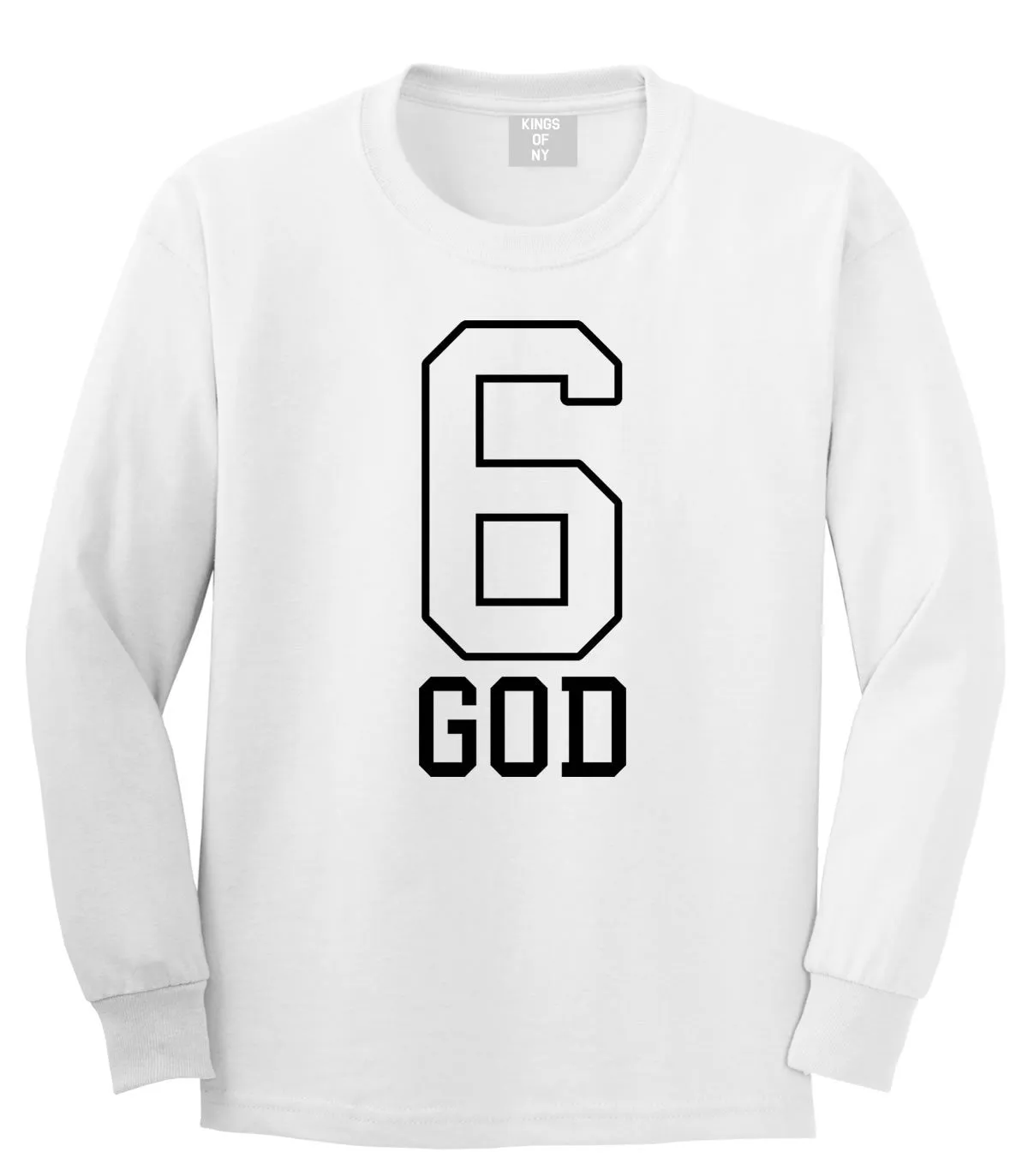 Six 6 God Long Sleeve T-Shirt
