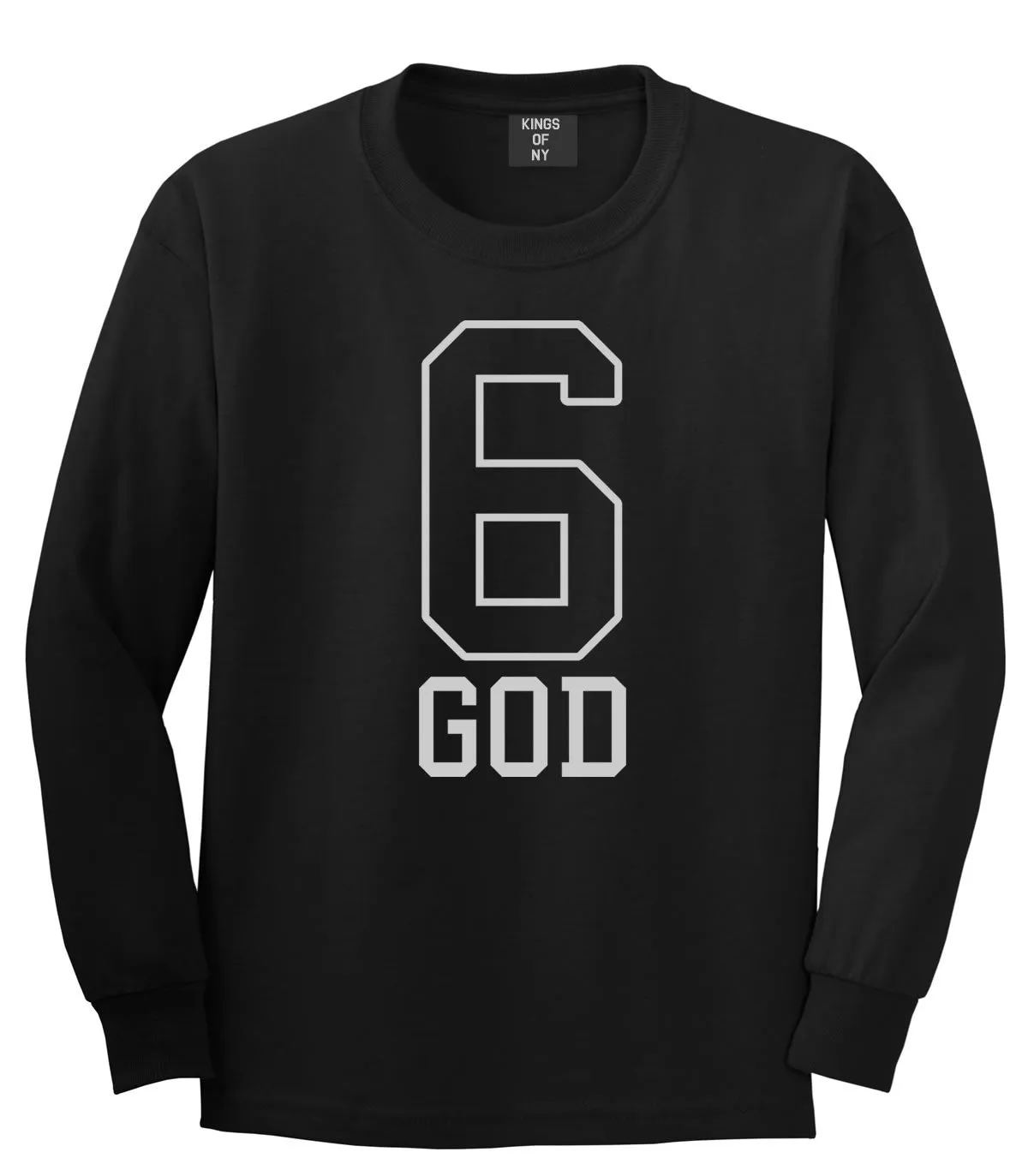 Six 6 God Long Sleeve T-Shirt
