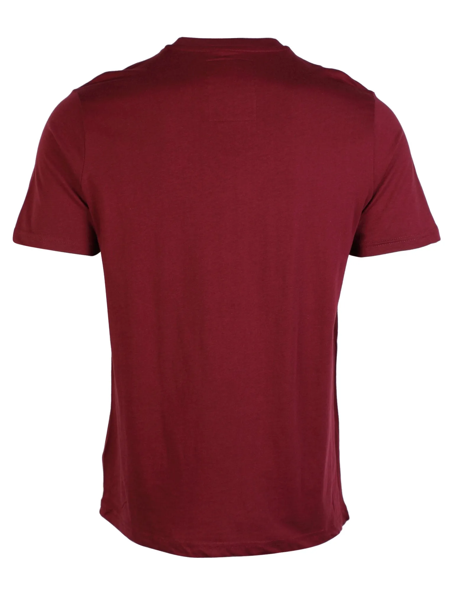 South Shore Baseball Crew Neck T-shirt in Oxblood