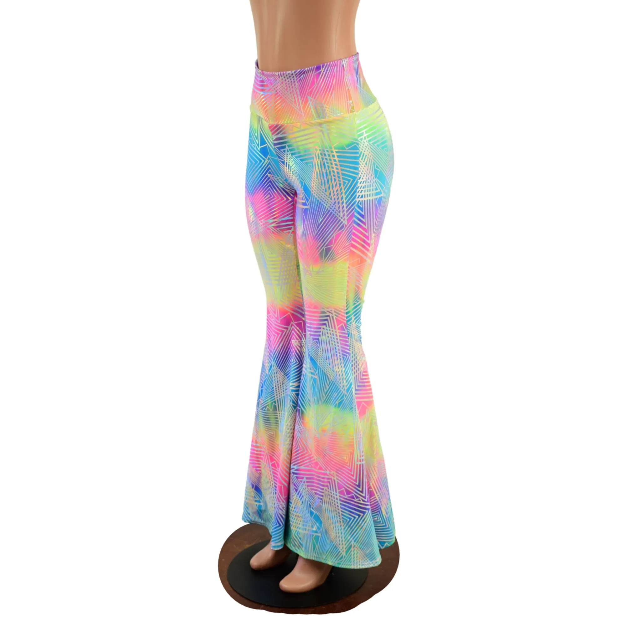 Spectrum Holographic High Waist Solar Flares