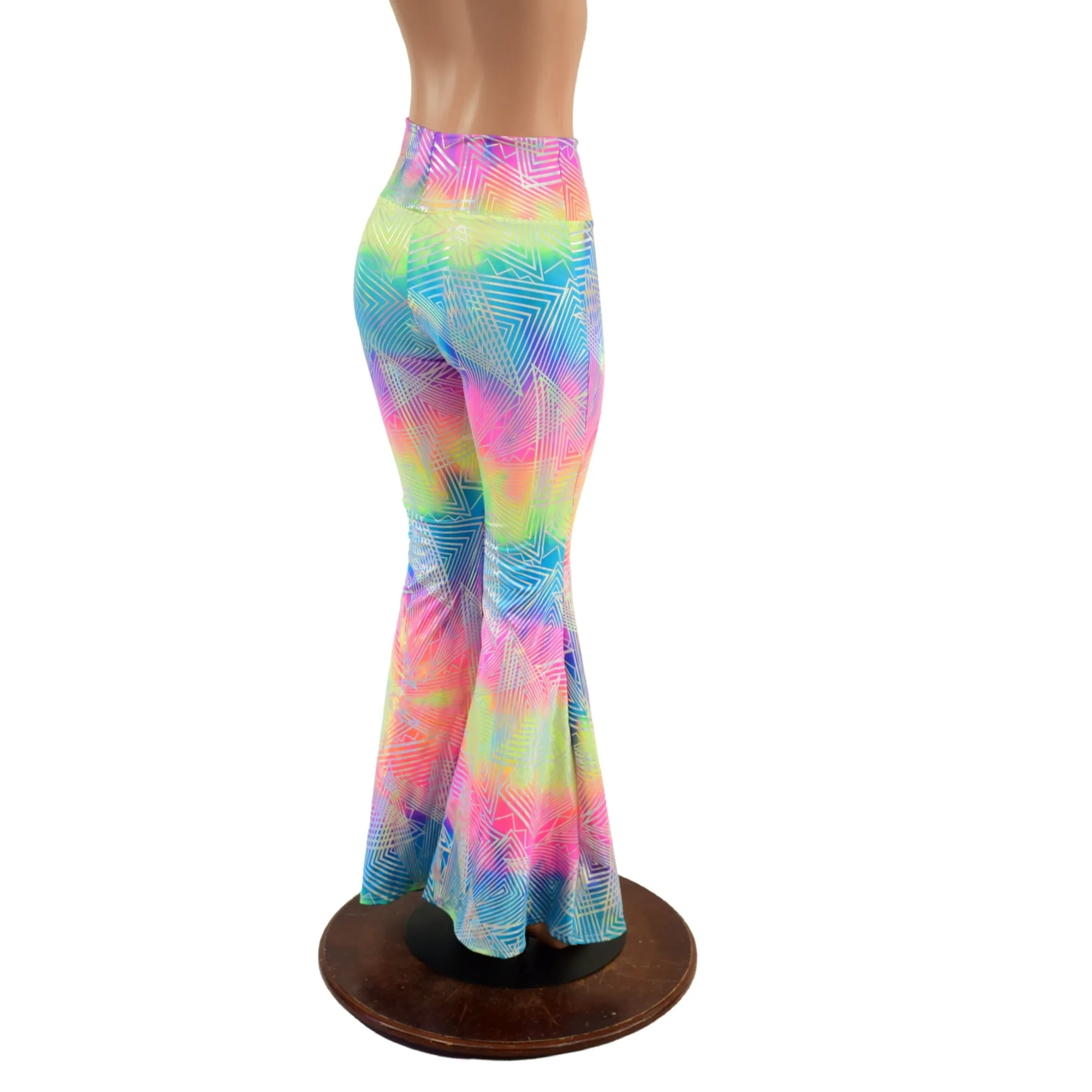 Spectrum Holographic High Waist Solar Flares
