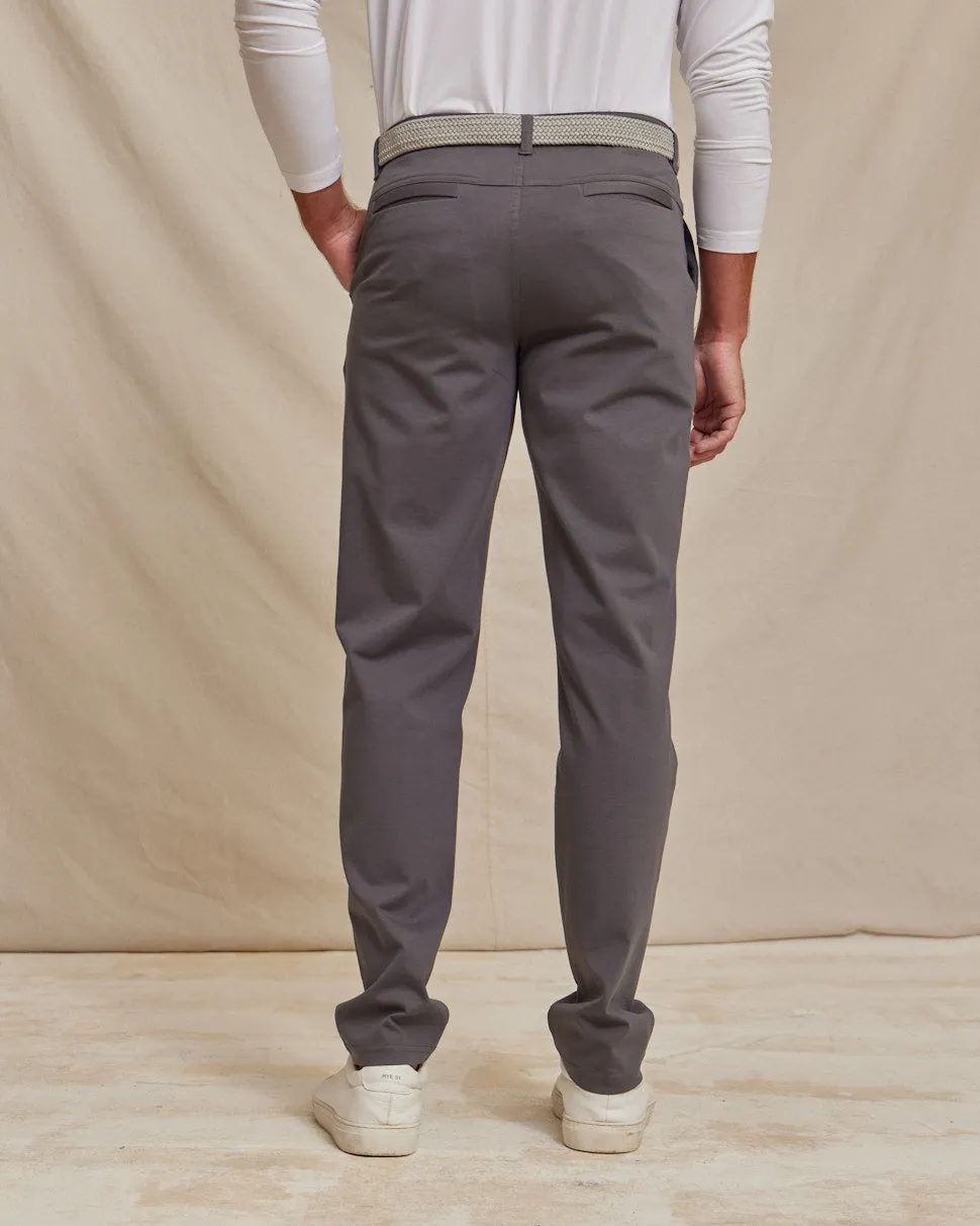 The Voyager - Performance Chino - Charcoal