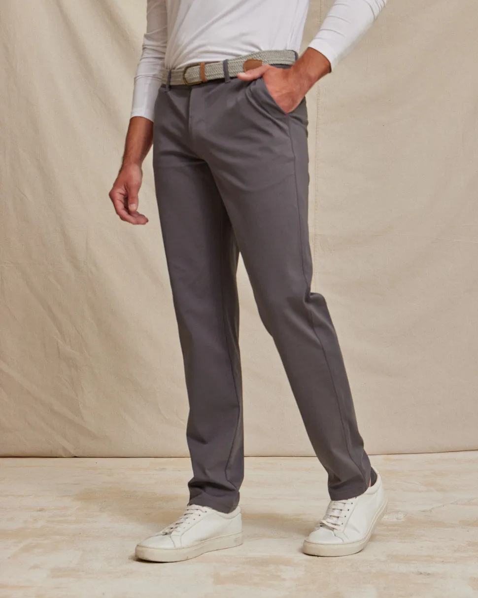 The Voyager - Performance Chino - Charcoal