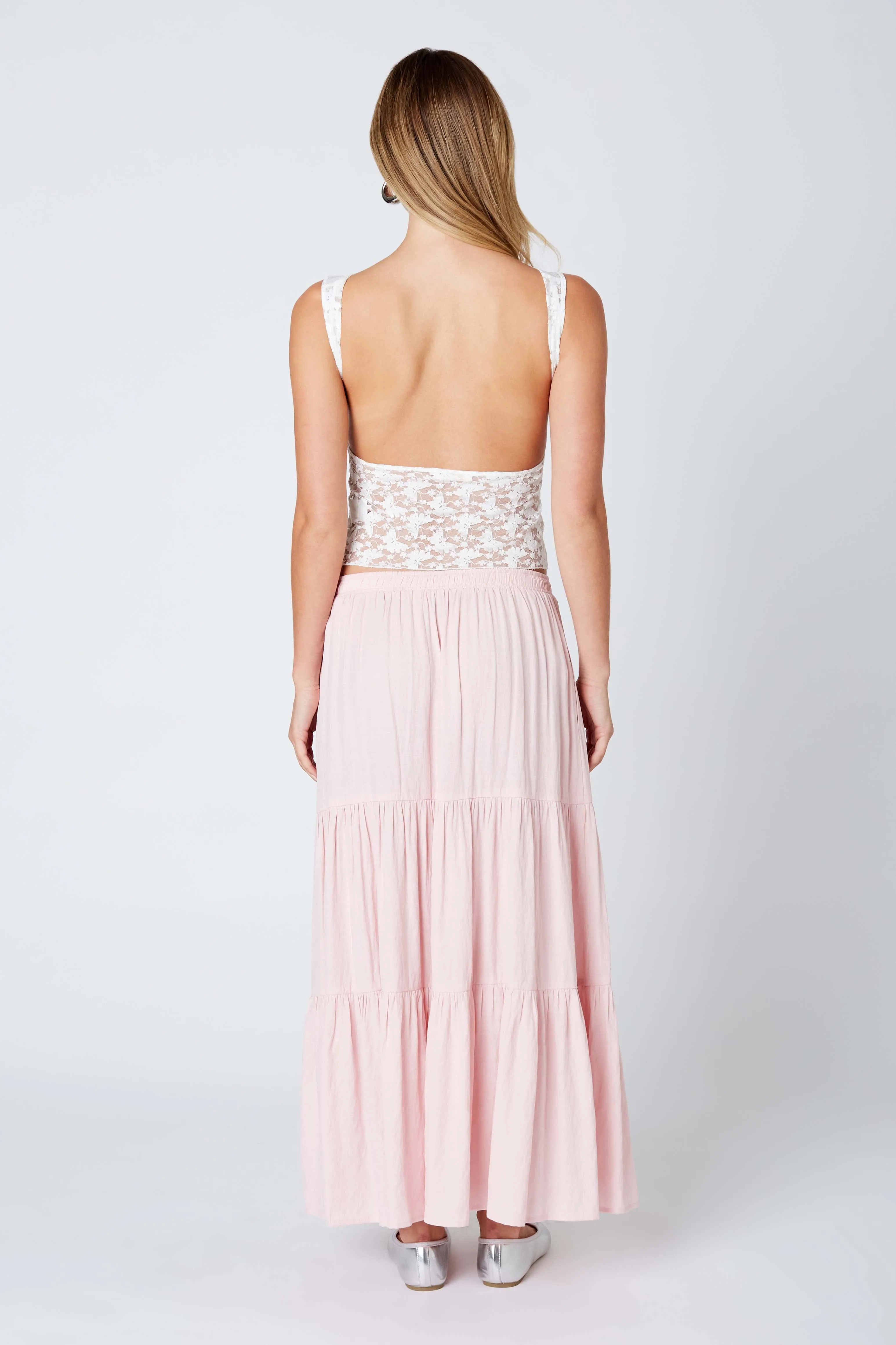 Tiered Maxi Skirt