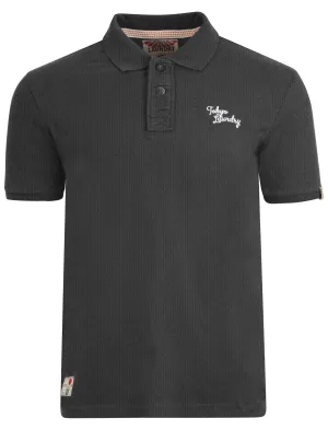 Tokyo Laundry Memphis Bay charcoal polo shirt