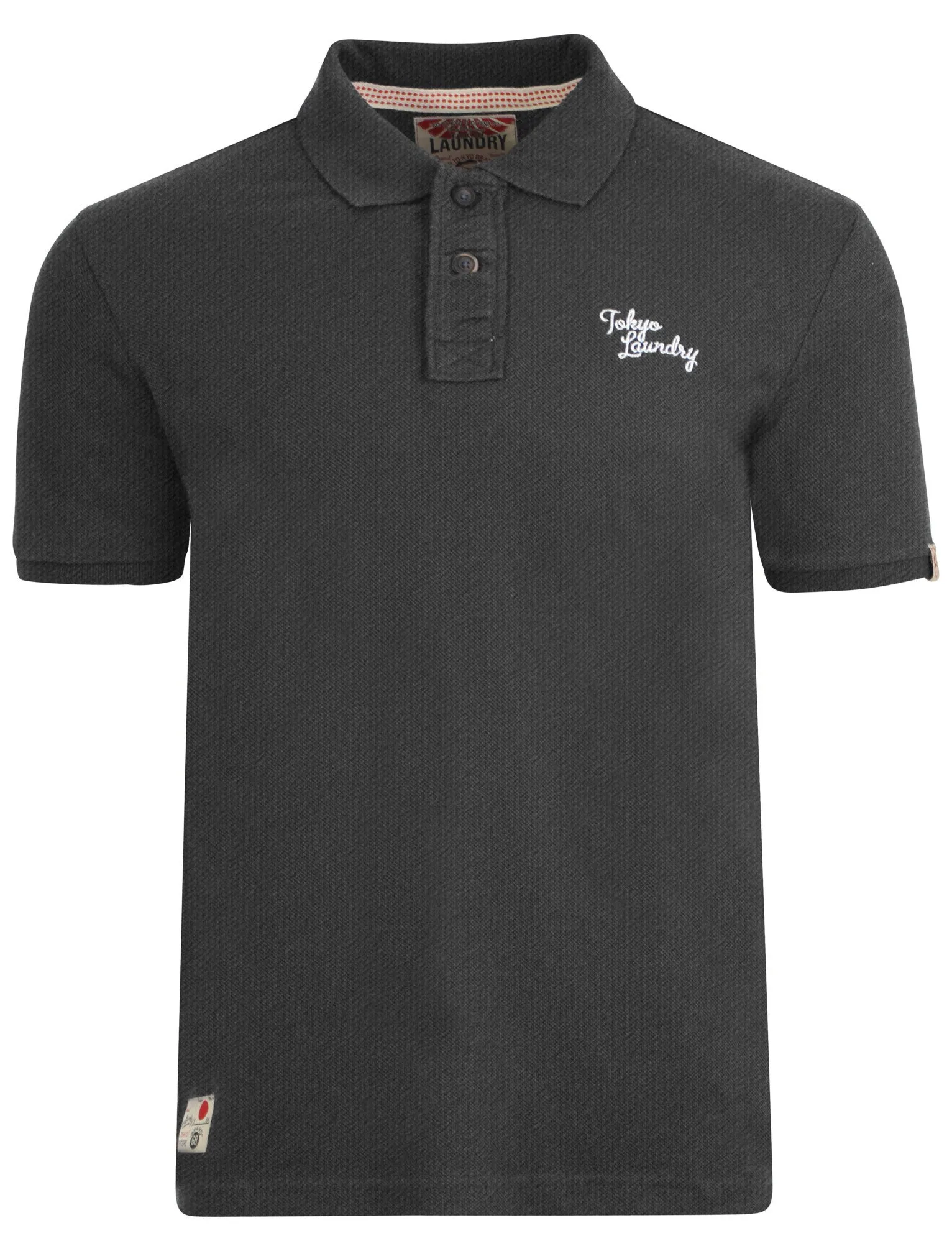 Tokyo Laundry Memphis Bay charcoal polo shirt