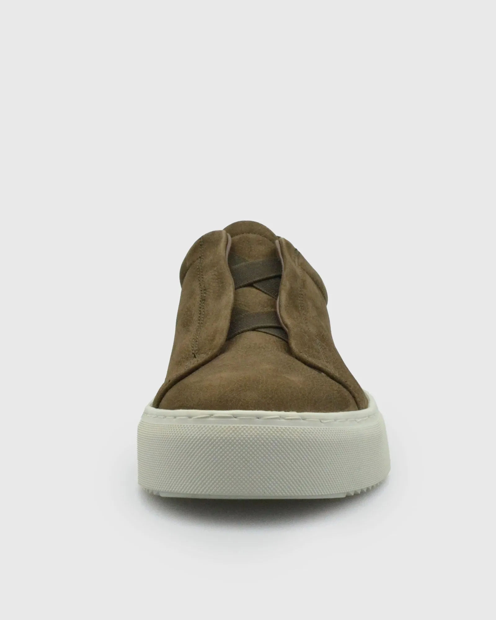 VINCENT & FRANKS S24VF-BRACESLIP BROWN NUBUCK SNEAKER