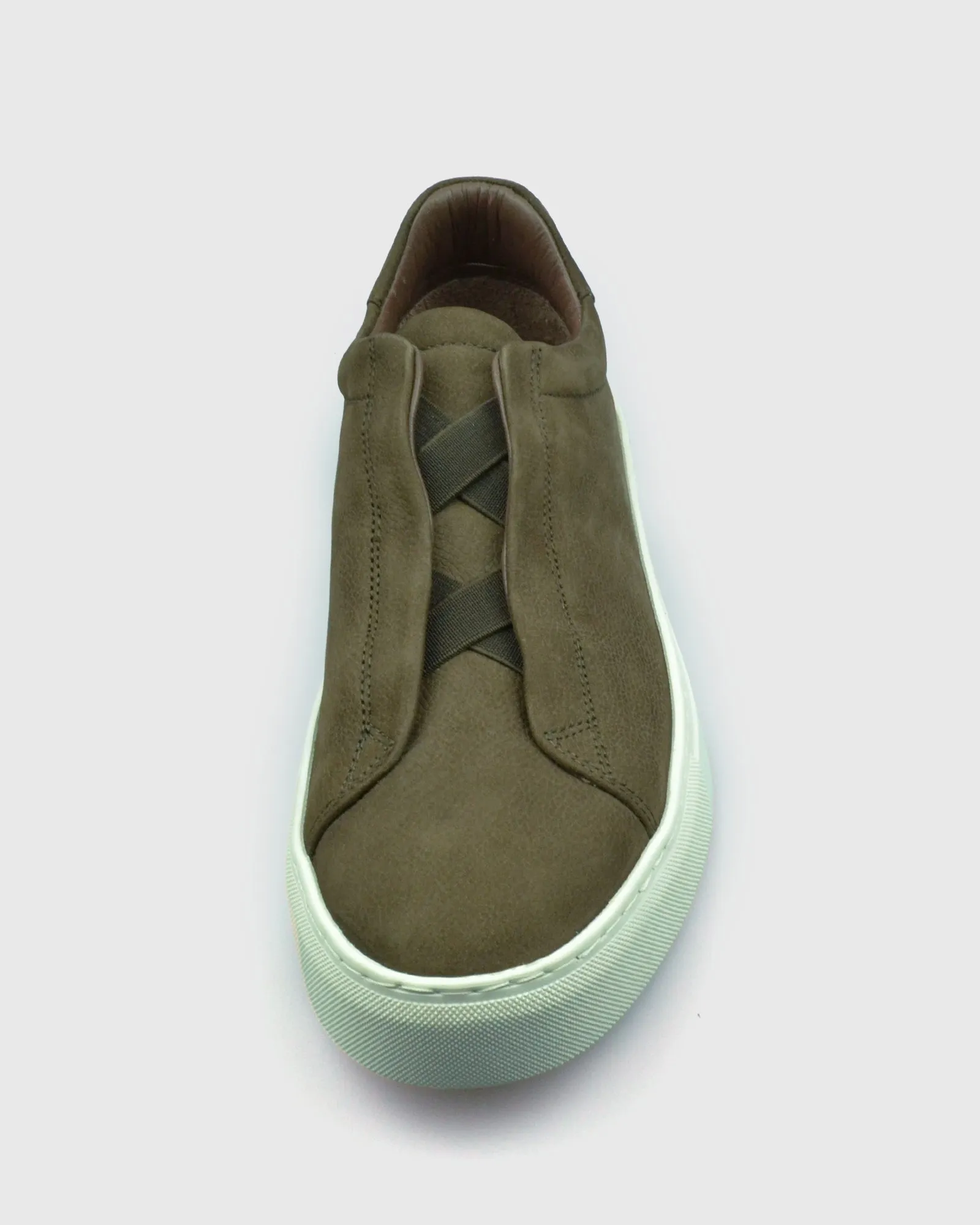 VINCENT & FRANKS S24VF-BRACESLIP BROWN NUBUCK SNEAKER