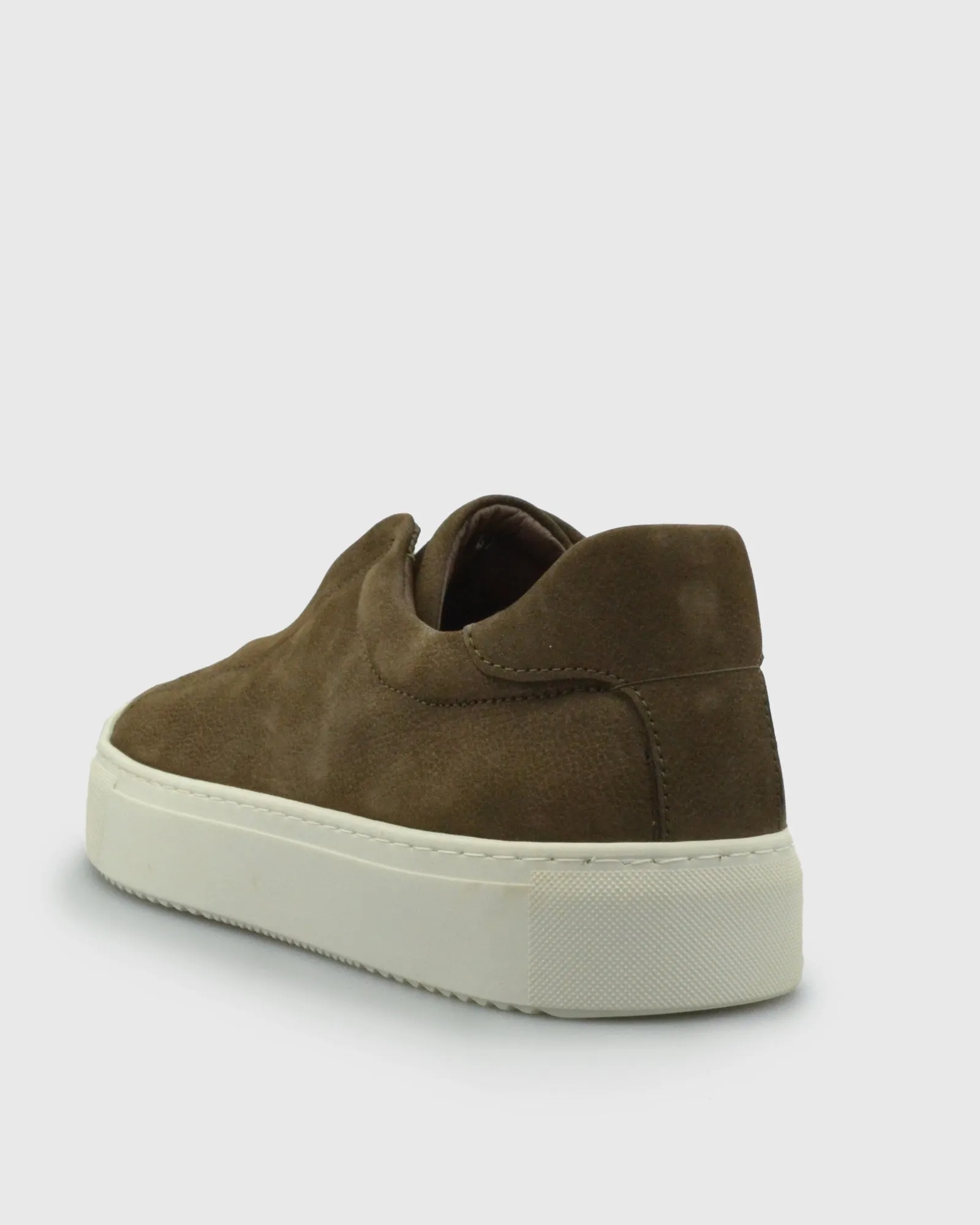 VINCENT & FRANKS S24VF-BRACESLIP BROWN NUBUCK SNEAKER