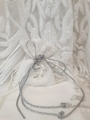 Wedding Bomboniere - Silver Olive Branch