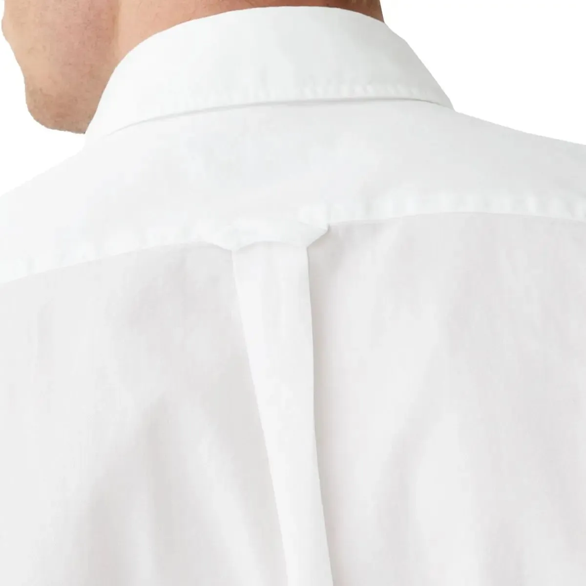 White ‘Pitch’ Cotton Twill Shirt